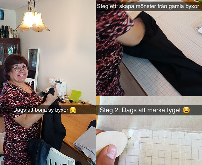 Start av sy-dag